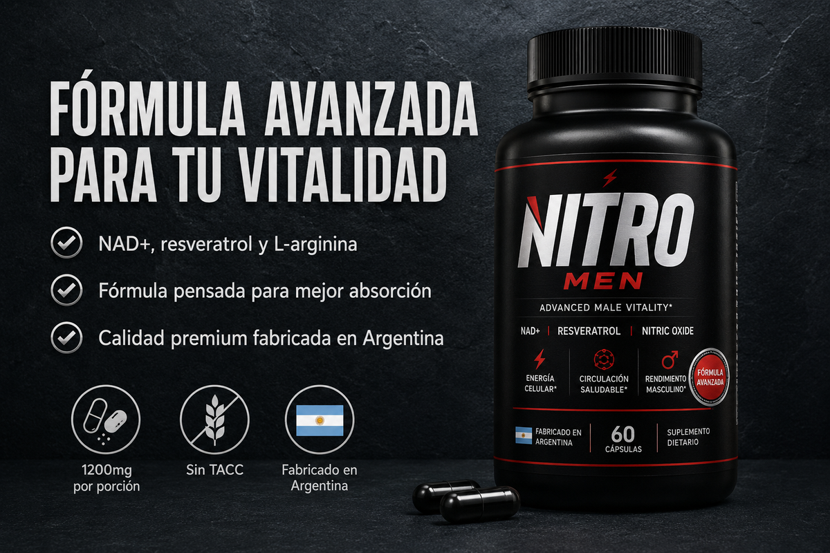 NITRO MEN - Fórmula avanzada