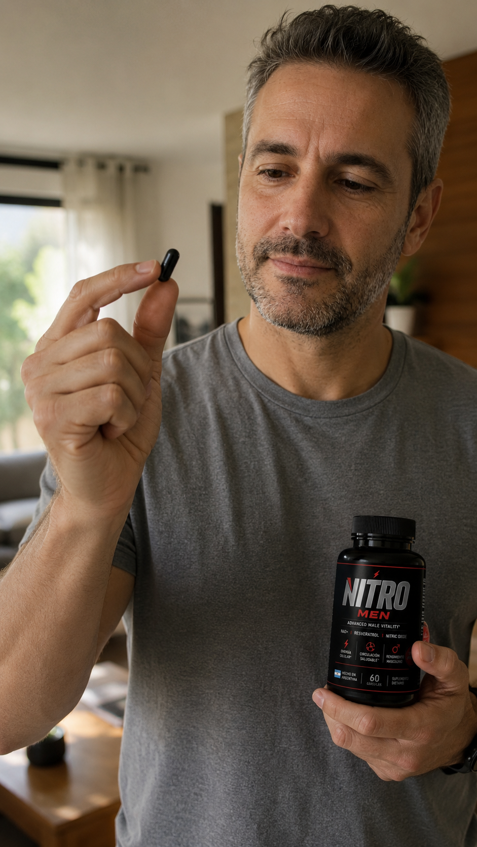 Los 5 activos que más necesita el cuerpo masculino después de los 40